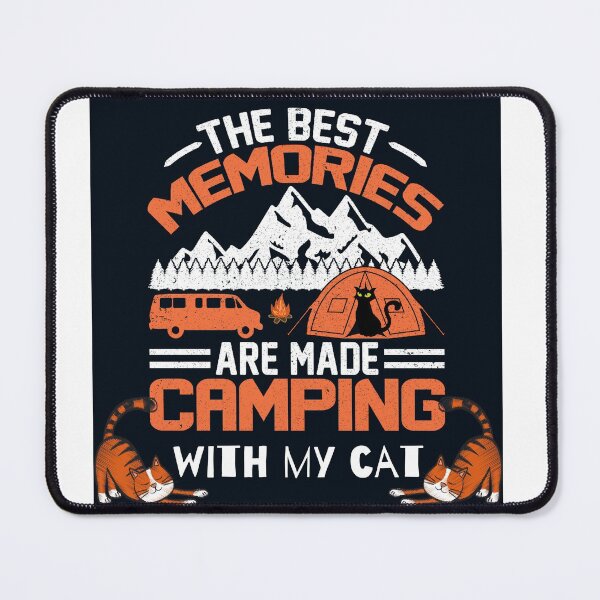 Item preview, Best camping with my cat designed and sold by Kiarasboutique.