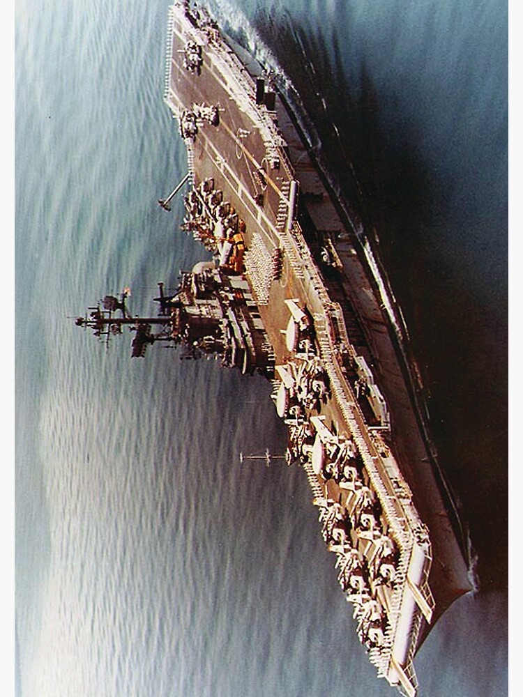 "USS TICONDEROGA (CVS14) SHIP'S STORE" Spiral Notebook by