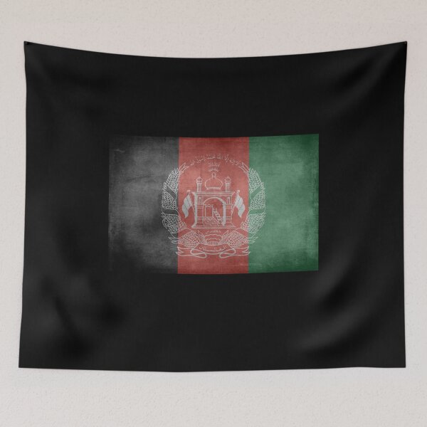 Item preview,  VINTAGE AFGHANISTAN FLAG - AFGHAN FLAG - AFGHANISTAN designed and sold by MagicBoutique.