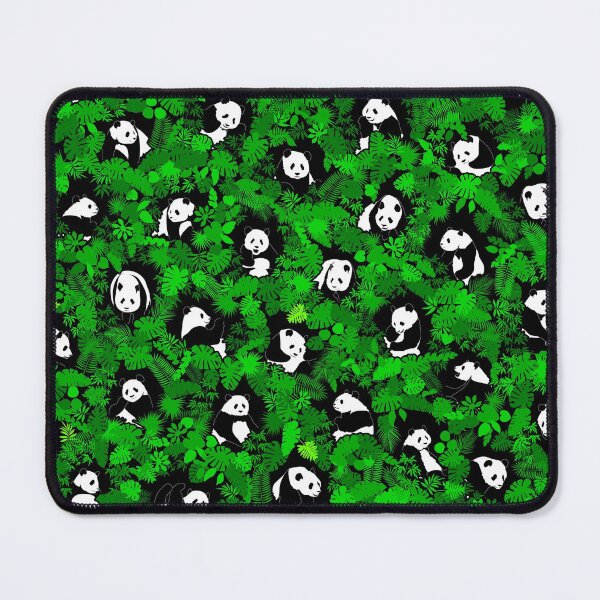 Item preview, Panda Lover Giant Pandas Jungle Leaf Animal Wildlife Pattern designed and sold by GrandeDuc.