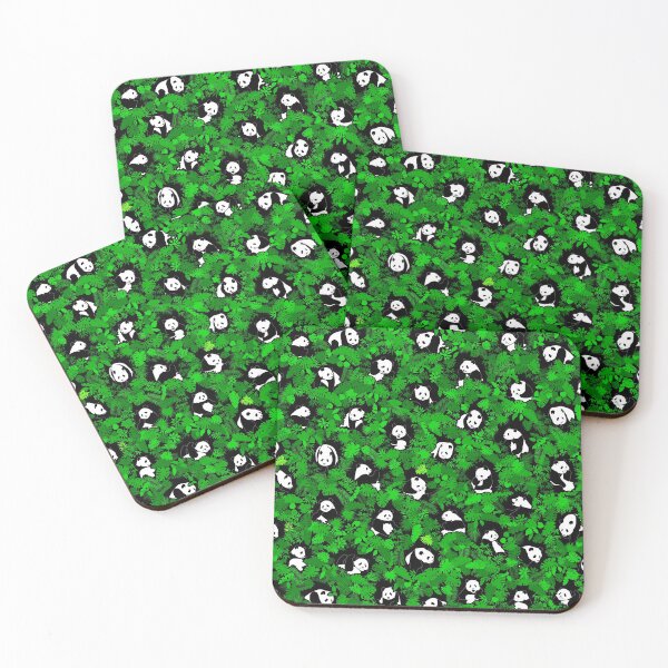 Item preview, Panda Lover Giant Pandas Jungle Leaf Animal Wildlife Pattern designed and sold by GrandeDuc.