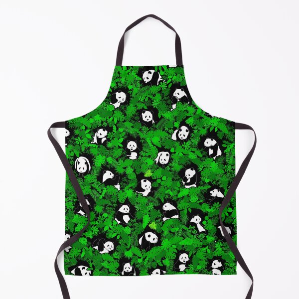 Item preview, Panda Lover Giant Pandas Jungle Leaf Animal Wildlife Pattern designed and sold by GrandeDuc.