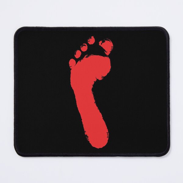 Item preview, Red foot print designed and sold by rheyes.
