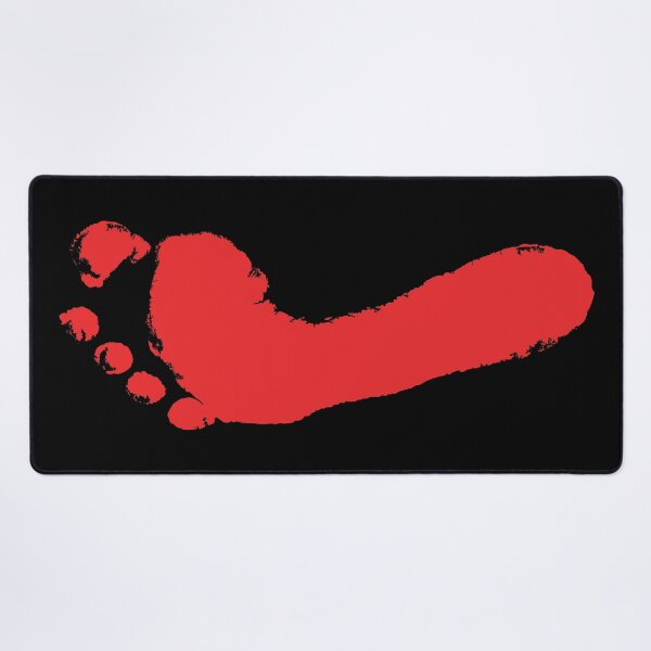 Item preview, Red foot print designed and sold by rheyes.