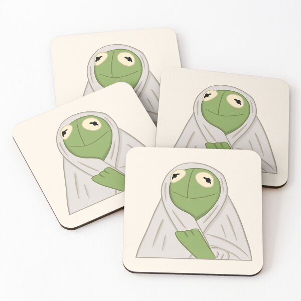 Item preview, Kermit in a blanket Meme designed and sold by zizouuu.