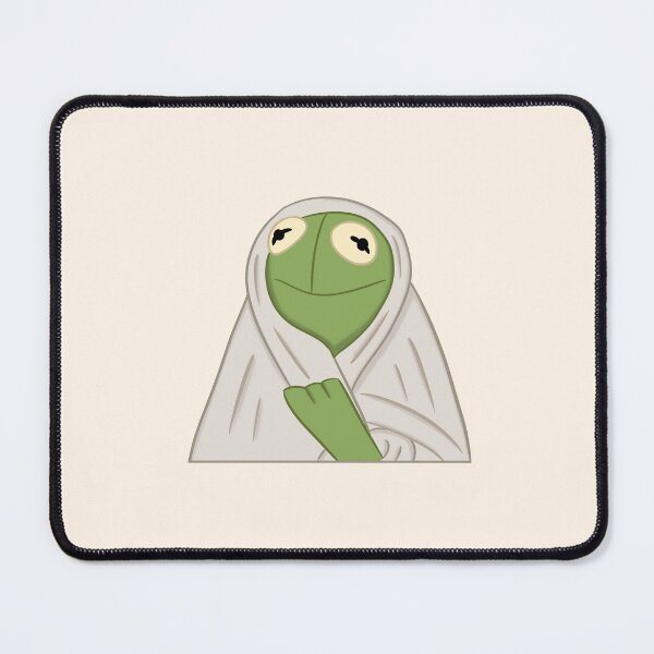 Item preview, Kermit in a blanket Meme designed and sold by zizouuu.