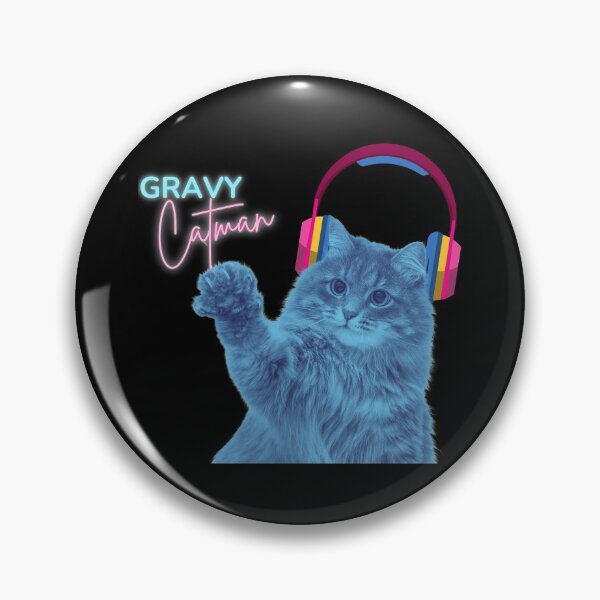 Aperçu de l'œuvre Gravy Catman Chat grincheux créée et vendue par Techdevservices.