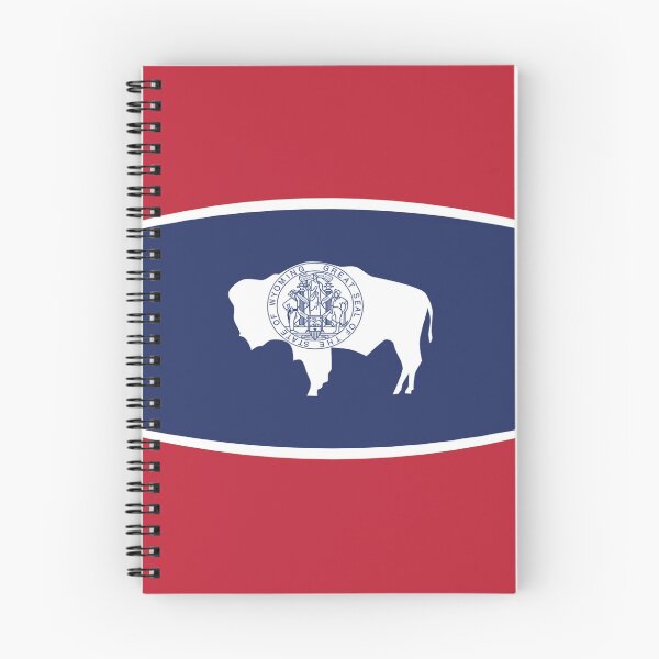 Item preview, Wyoming State Flag designed and sold by Derek Rebuck.