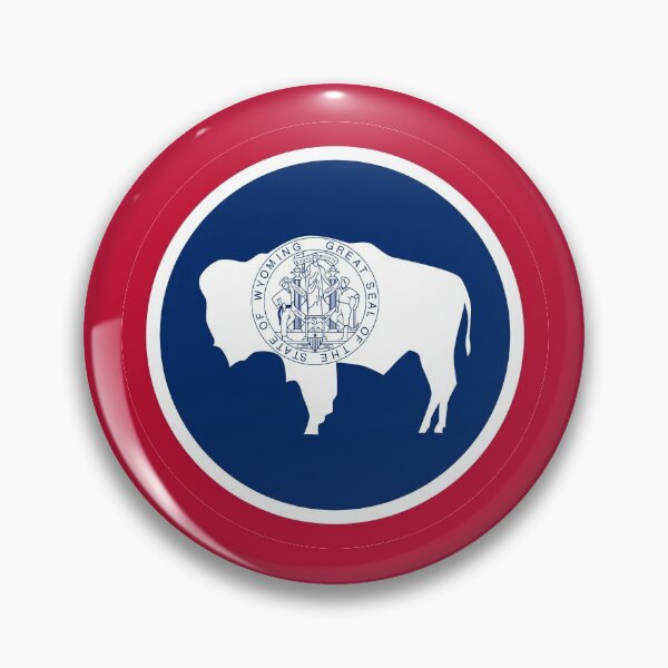 Item preview, Wyoming State Flag designed and sold by Derek Rebuck.