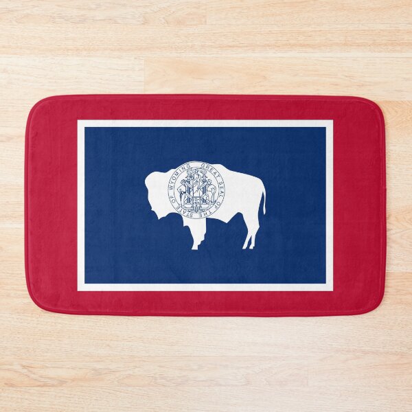 Item preview, Wyoming State Flag designed and sold by Derek Rebuck.