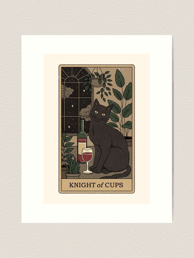 Alternate view of Knight of Cups Art Print