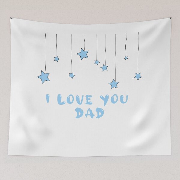 Item preview, I Love You DAD designed and sold by AyateeArt.
