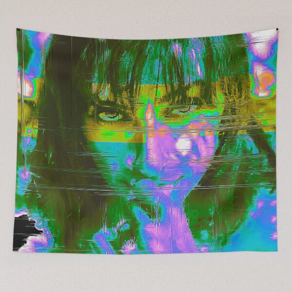 Item preview, Glitch Girl With Seductive Stare Glitch Art designed and sold by glitchhub.