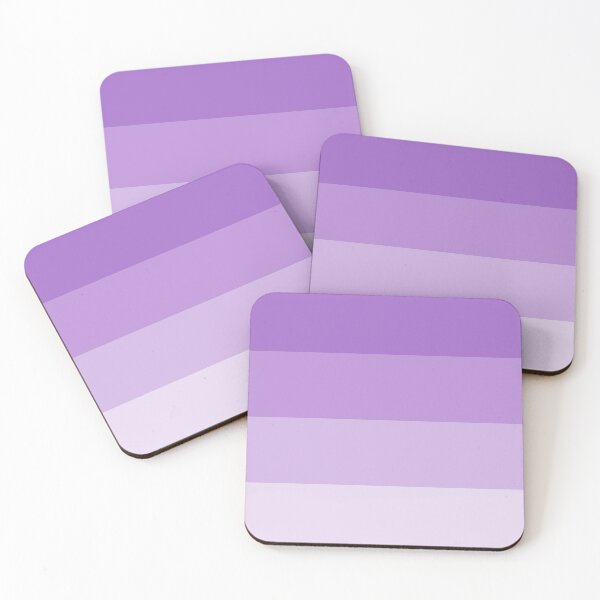 Item preview, Light Shades of Purple Fade Ombre Rainbow designed and sold by Designs24U.