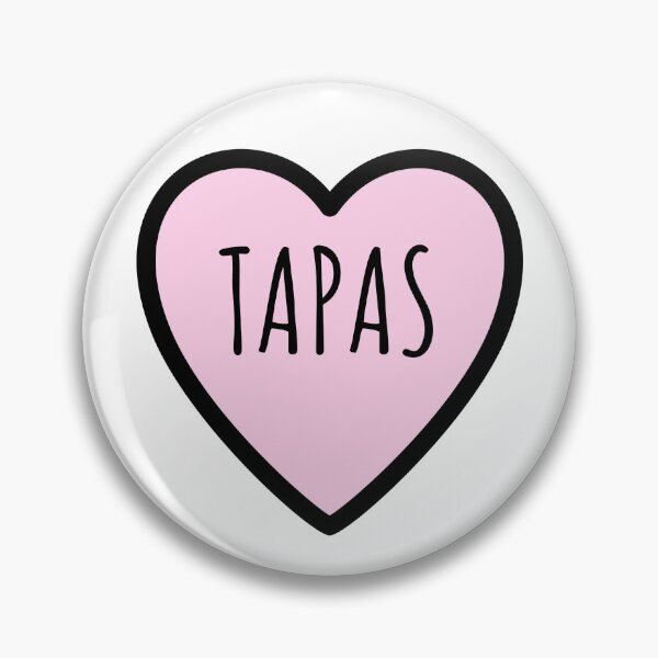 Item preview, Tapas Heart designed and sold by PinkPerfect.