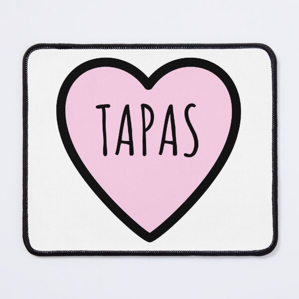 Item preview, Tapas Heart designed and sold by PinkPerfect.
