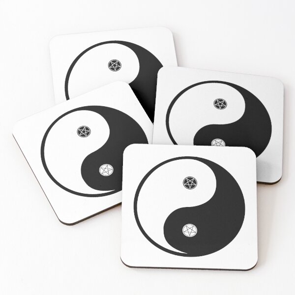 Item preview, The Satanic Yin & Yang designed and sold by Weltenbrand.