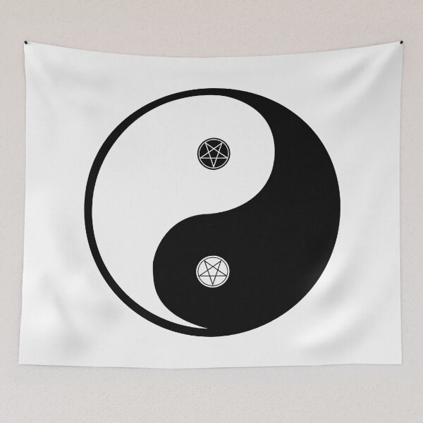 Item preview, The Satanic Yin & Yang designed and sold by Weltenbrand.