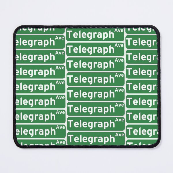 Item preview, Telegraph Avenue Sign designed and sold by Keller Billstrom.