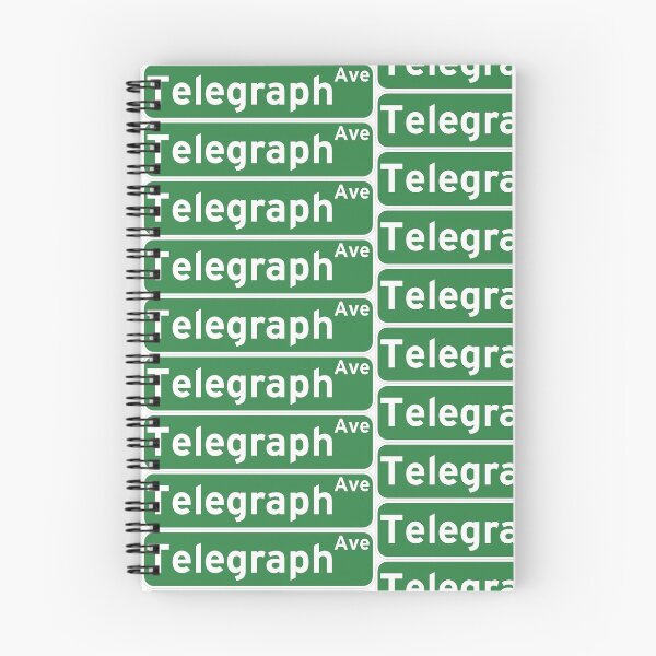 Item preview, Telegraph Avenue Sign designed and sold by Keller Billstrom.