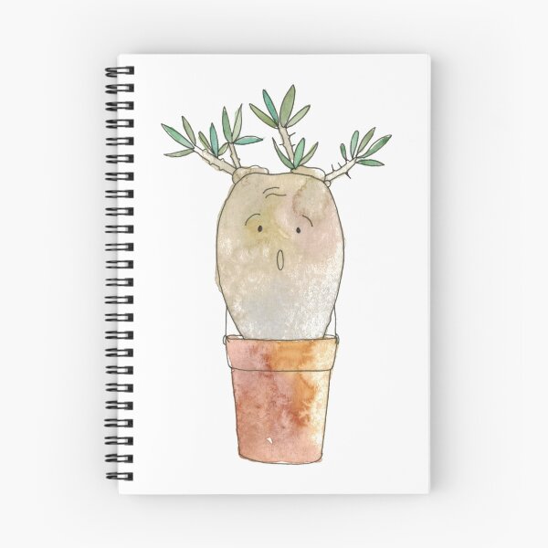 Item preview, Surprised succulent. Watercolor painting. designed and sold by Antonina Sotnikova.