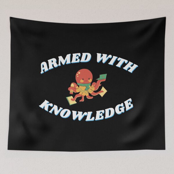 Item preview, Armed with knowledge designed and sold by Printdude.