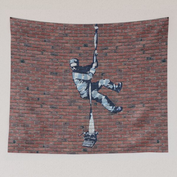 Item preview,  Banksy Create Escape - Escaping Prisoner Graffiti designed and sold by WE-ARE-BANKSY.