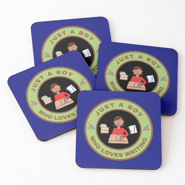 Item preview, Just a boy who loves Writing designed and sold by fev-rocks.