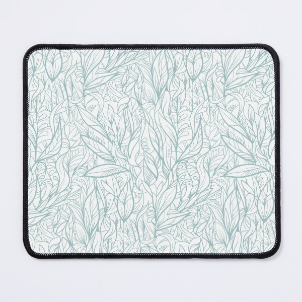 Item preview, Light blue decorative leaves designed and sold by Olga Lashko.