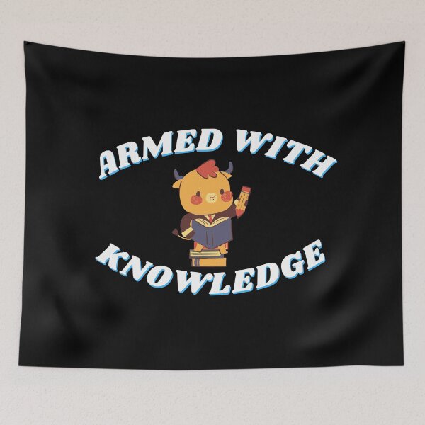 Item preview, Armed with knowledge 2 designed and sold by Printdude.