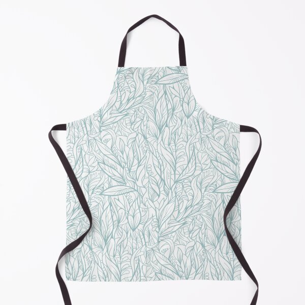 Item preview, Light blue decorative leaves designed and sold by Olga Lashko.
