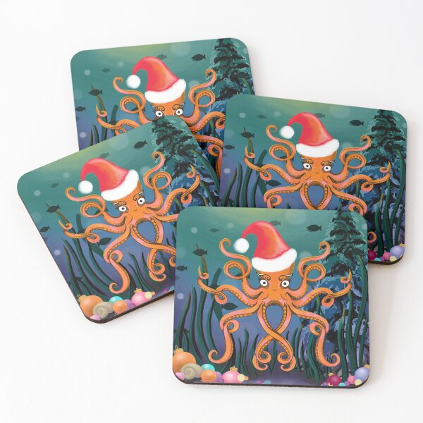 Item preview, Octopus Christmas designed and sold by Linda Sholberg.