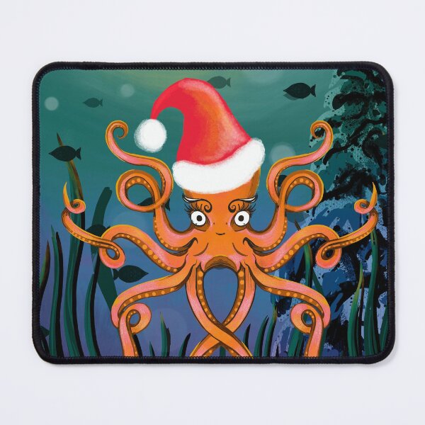 Item preview, Octopus Christmas designed and sold by Linda Sholberg.