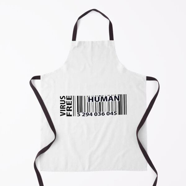 Item preview, VIRUS FREE HUMAN BARCODE designed and sold by WeGotThat.
