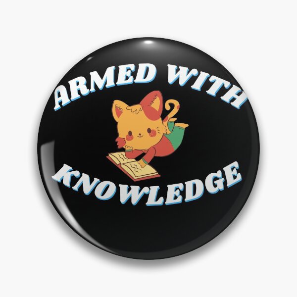 Item preview, Armed with knowledge 3 designed and sold by Printdude.