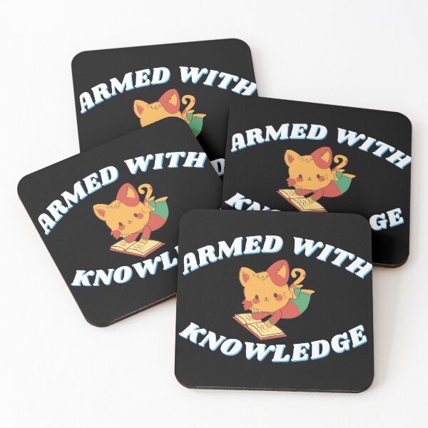 Item preview, Armed with knowledge 3 designed and sold by Printdude.