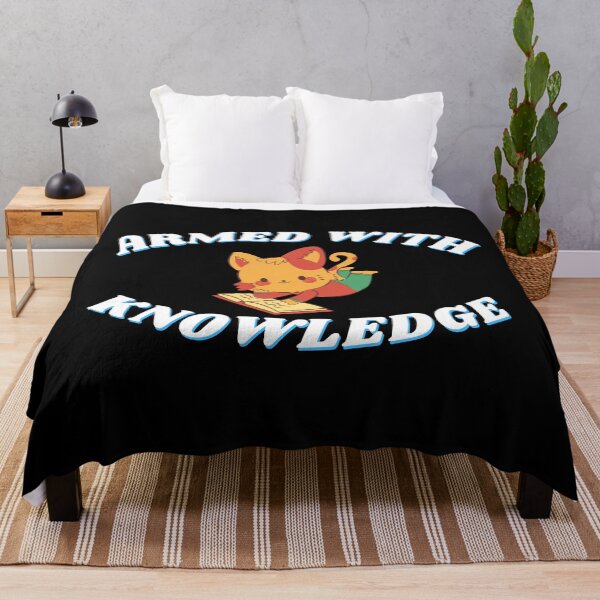 Item preview, Armed with knowledge 3 designed and sold by Printdude.