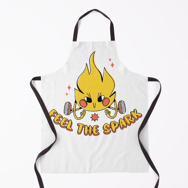 Item preview, Feel The Spark - Cute Cartoon Flame designed and sold by MnEmzStudio.