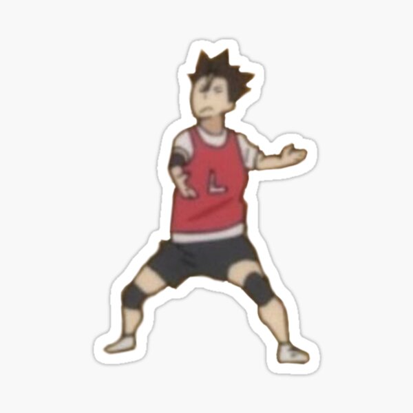 Low Quality Haikyuu Nishinoya Sticker For Sale By Karliedesign