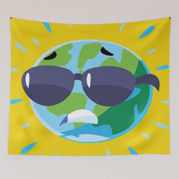 Item preview, heat on earth due to the warming of the atmosphere designed and sold by duxpavlic.