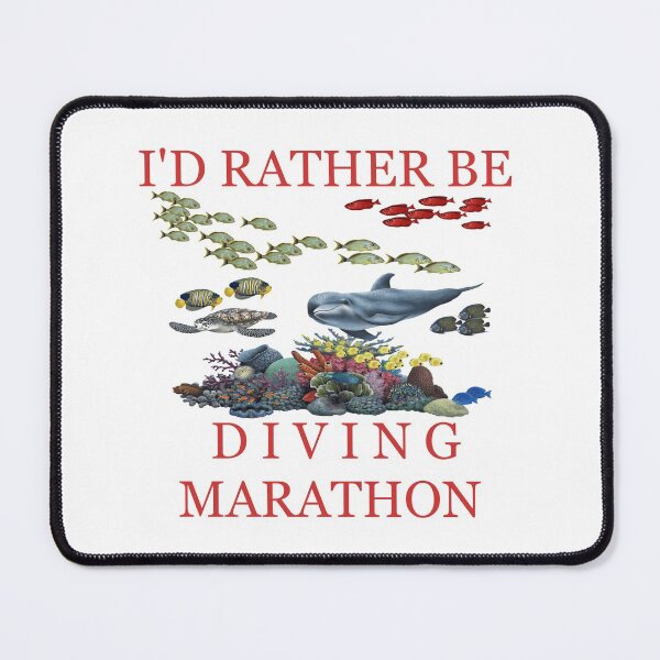 Item preview, I Would Rather Be Diving Marathon Florida Keys designed and sold by KeysTreasures.