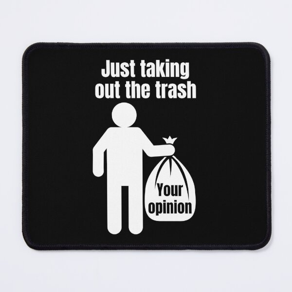 Item preview, Just taking out the trash designed and sold by Caregiverology.