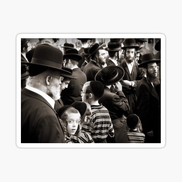 Hasidim Sticker