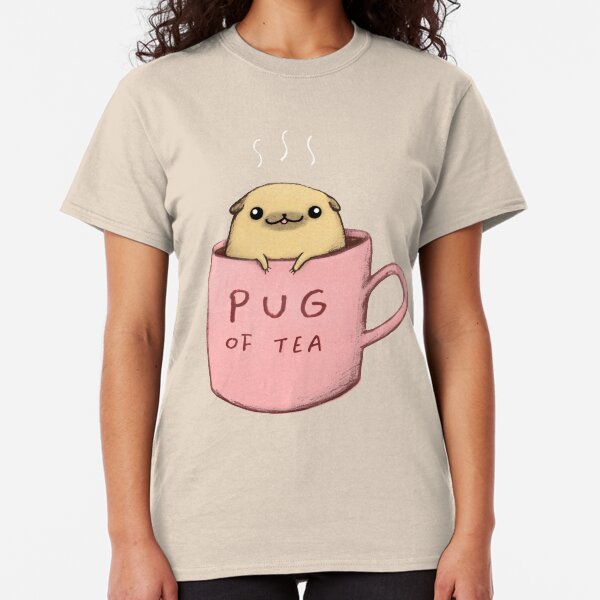 Pug of Tea Classic T-Shirt