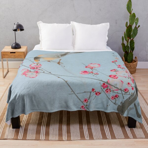 Item preview, Japanese vintage art, Cherry blossom with bird  designed and sold by Artysannie.