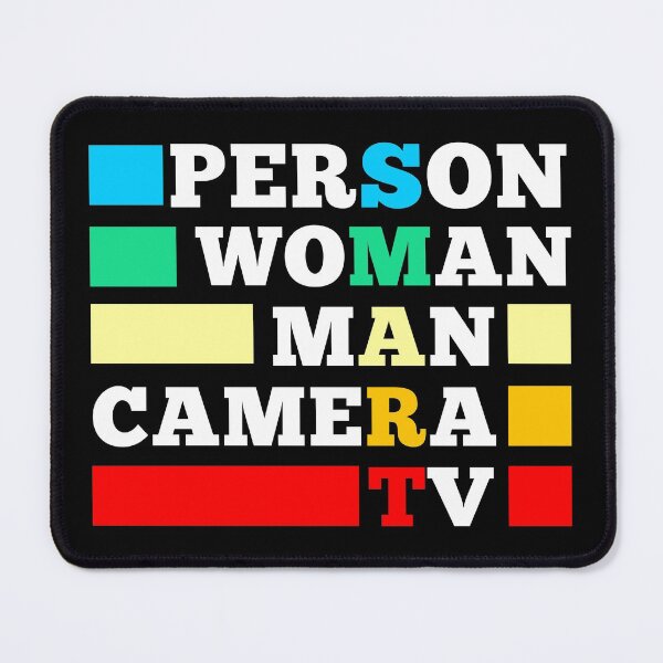 Item preview, Person Woman Man Camera TV Smart Cognitive Test designed and sold by mrhighsky.