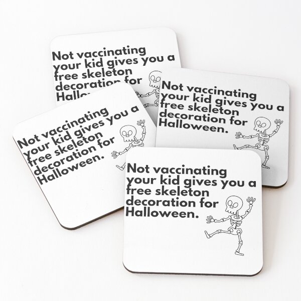 Item preview, Corona vaccination Halloween funny vaccine joke designed and sold by lucomini.