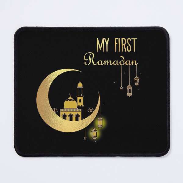 Item preview,  My First Ramadan - Gold and Black designed and sold by RomeoSketches.