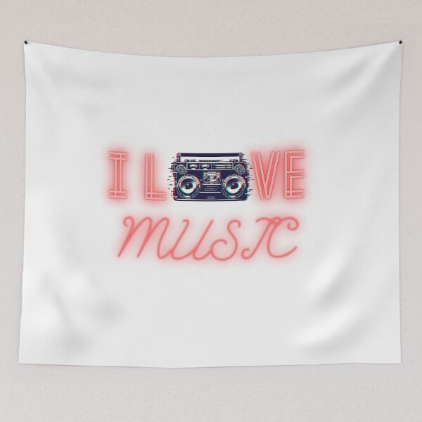 Item preview, I love music designed and sold by Marouane21.