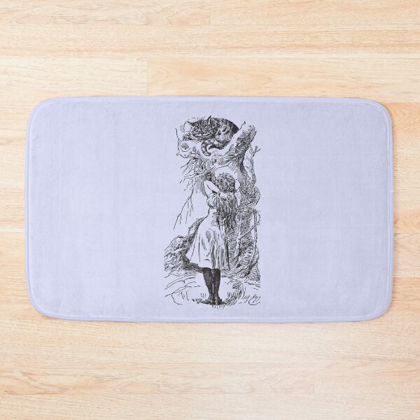 Item preview, Alice meets the Cheshire Cat designed and sold by Marilyn Ratnadevi Evans.